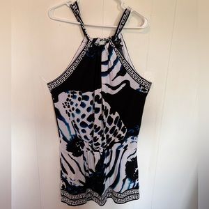 White House Black Market Halter Top - Size Large